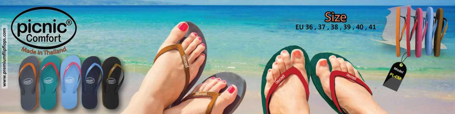 Picnic Lady Comfort Series Flip-flops