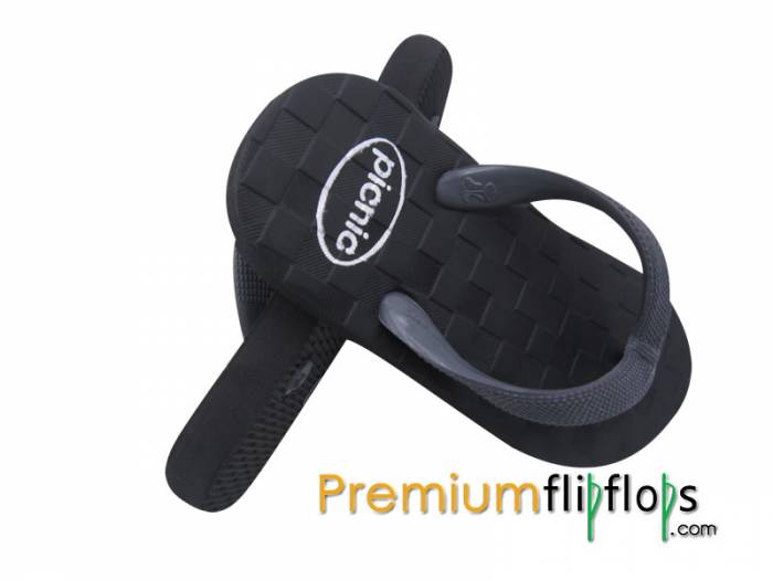 Boys Square Pattern Sole Slippers
