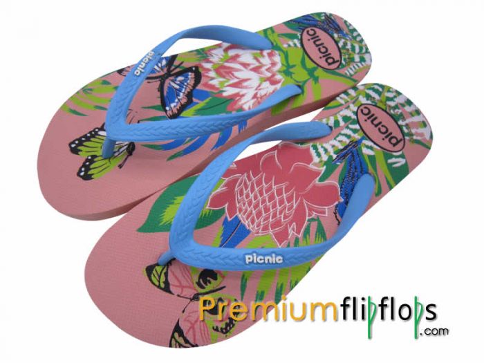 Ladies Fashionable Rubber Thong Slippers