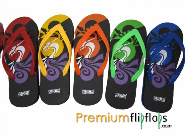 Majestic Artwork Medstar Mt-31 Natural Rubber And Eva Flip-Flops - Image 3