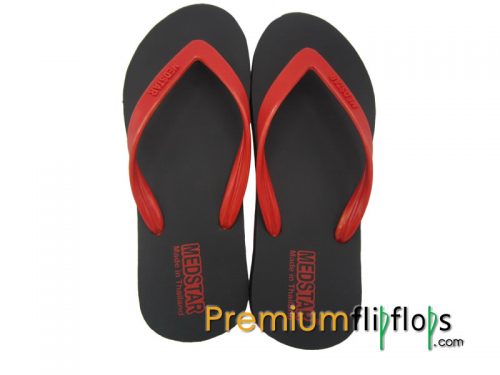 Medstar Logo M6 Natural Rubber And EVA Flip-flops Screen Print ...