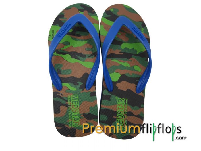 Tongs Medstar Mt-18 En Caoutchouc Naturel Et Eva Imprimées Real Combat – Image 2
