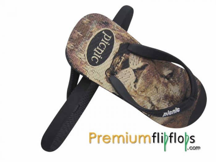 Natural Gents Rubber Slippers