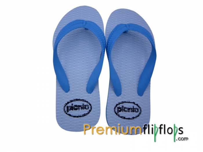 Rubber Pearly White Top Flip Flops